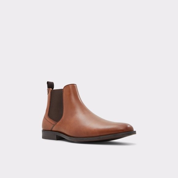 Aldo Brodyx Brown Leather Chelsea Boot